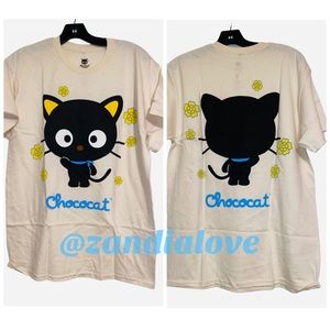 Sale! New Sanrio Chococat Floral 2 sided shirt sz Small